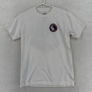 T&C Surf Designs Shirt Mens Small White Hawaii King Kamehameha Graphic Tee